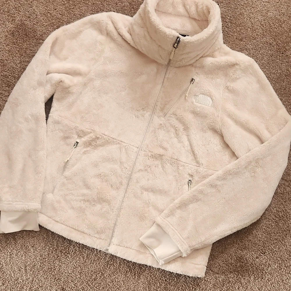 The North Face Osito Flow Fleece Full Zip - Cream - Picture 3 of 13